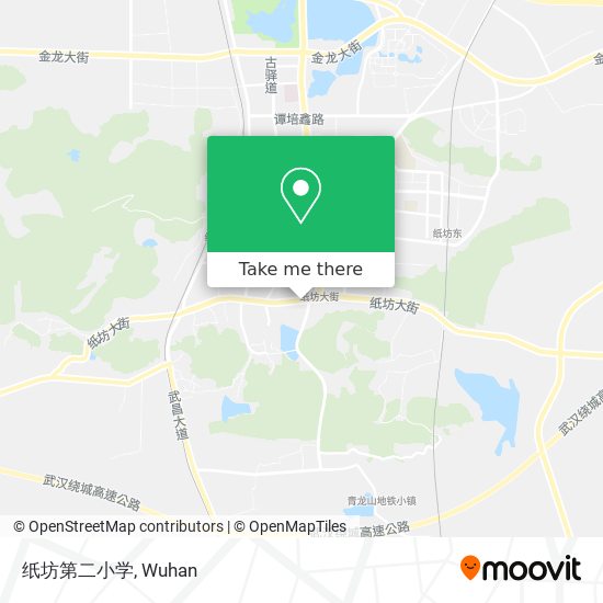 纸坊第二小学 map