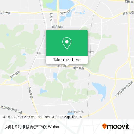 为明汽配维修养护中心 map
