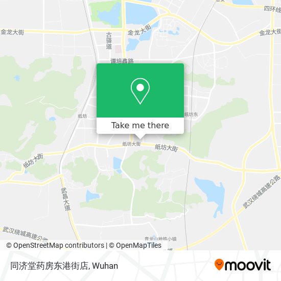 同济堂药房东港街店 map
