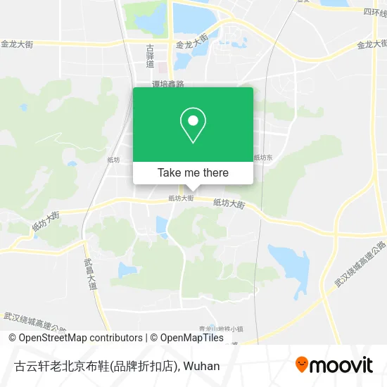古云轩老北京布鞋(品牌折扣店) map
