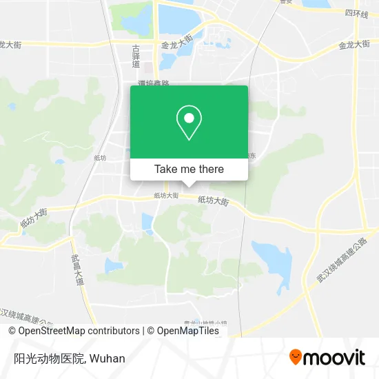 阳光动物医院 map