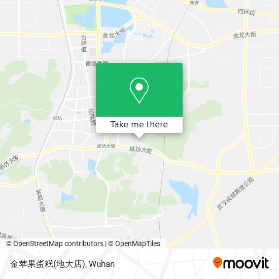 金苹果蛋糕(地大店) map