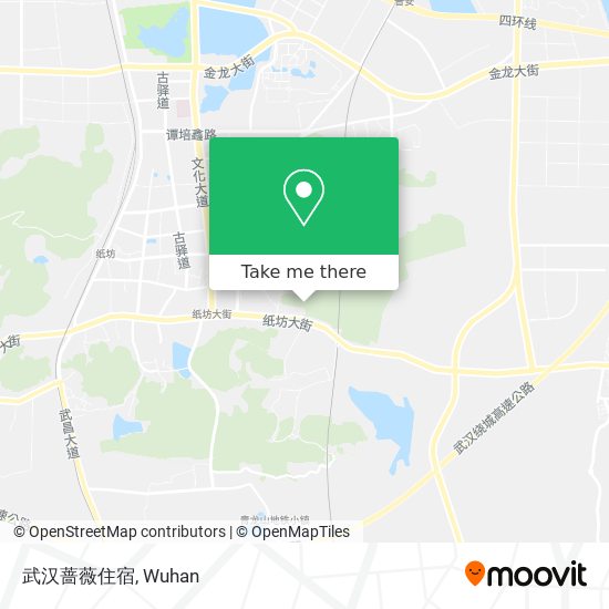 武汉蔷薇住宿 map