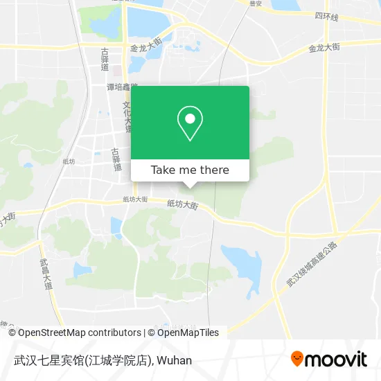 武汉七星宾馆(江城学院店) map