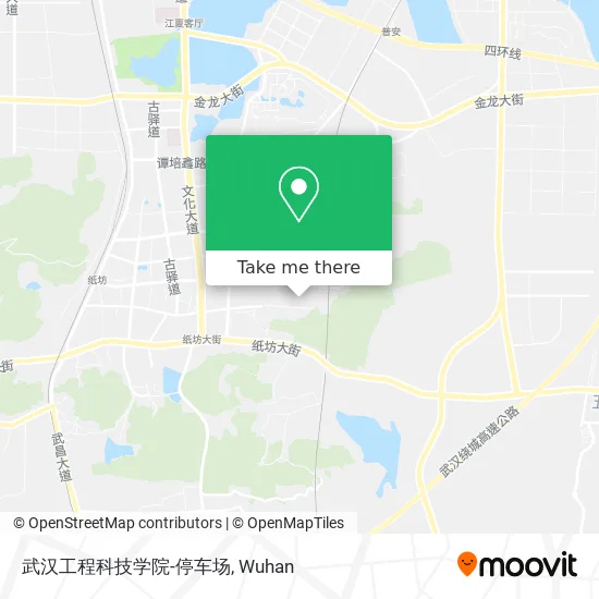 武汉工程科技学院-停车场 map