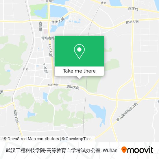 武汉工程科技学院-高等教育自学考试办公室 map