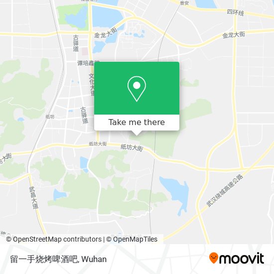 留一手烧烤啤酒吧 map
