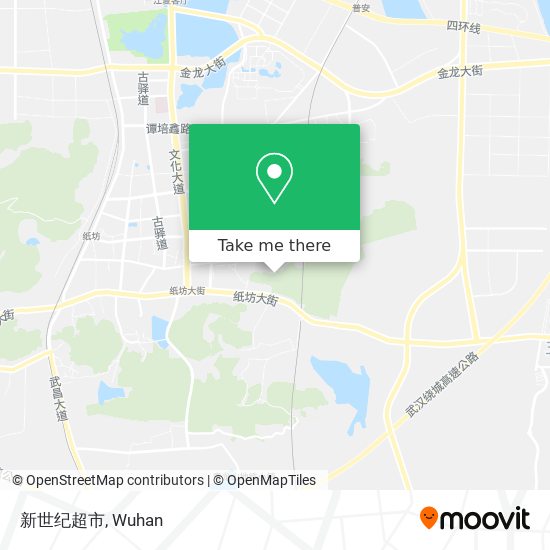 新世纪超市 map