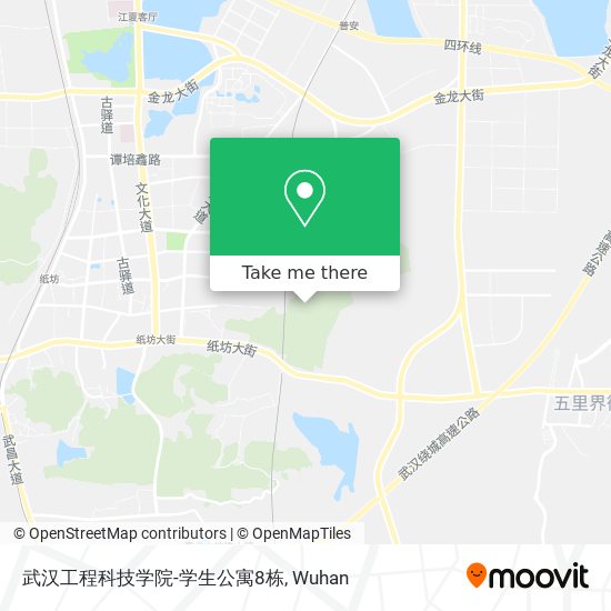 武汉工程科技学院-学生公寓8栋 map
