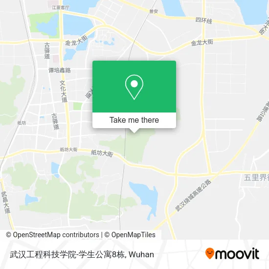 武汉工程科技学院-学生公寓8栋 map