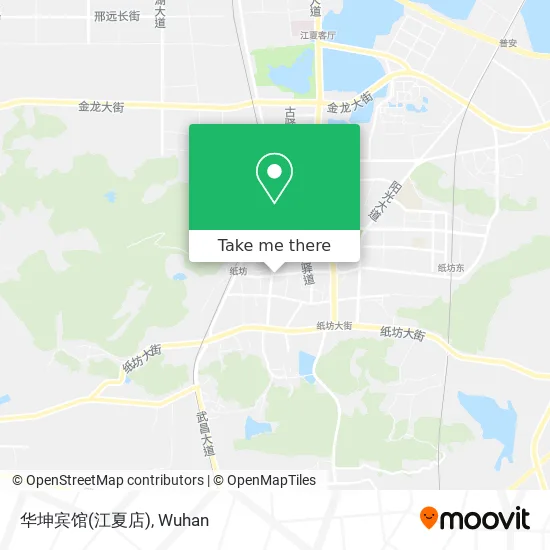 华坤宾馆(江夏店) map