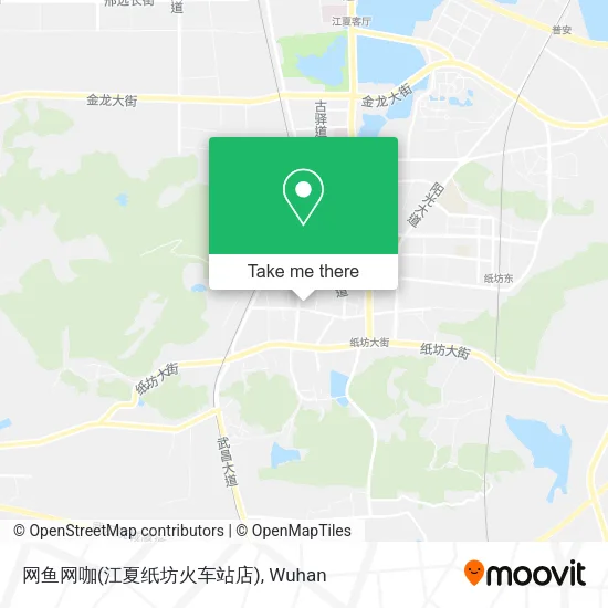 网鱼网咖(江夏纸坊火车站店) map