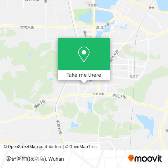 梁记粥铺(纸坊店) map