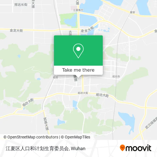 江夏区人口和计划生育委员会 map