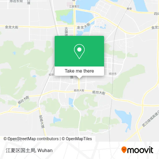 江夏区国土局 map