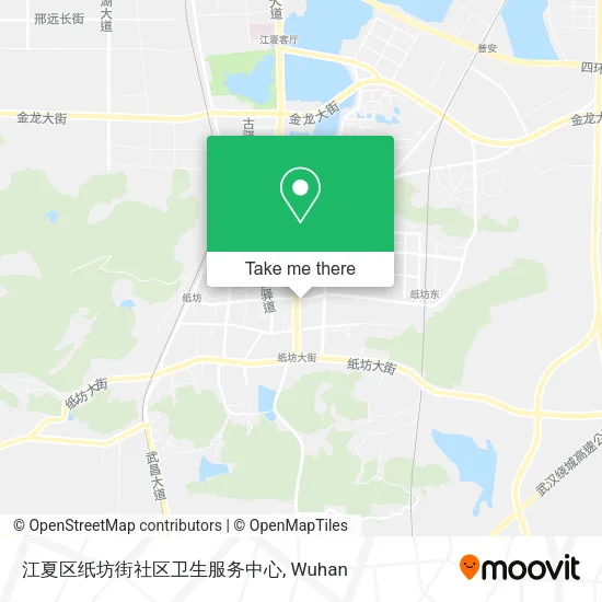 江夏区纸坊街社区卫生服务中心 map