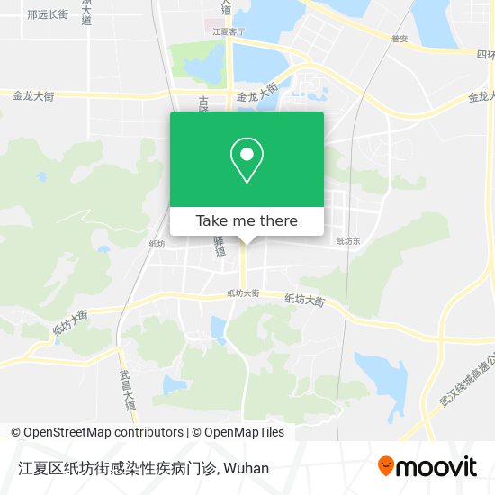 江夏区纸坊街感染性疾病门诊 map