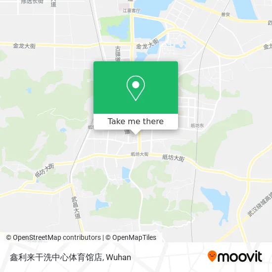鑫利来干洗中心体育馆店 map