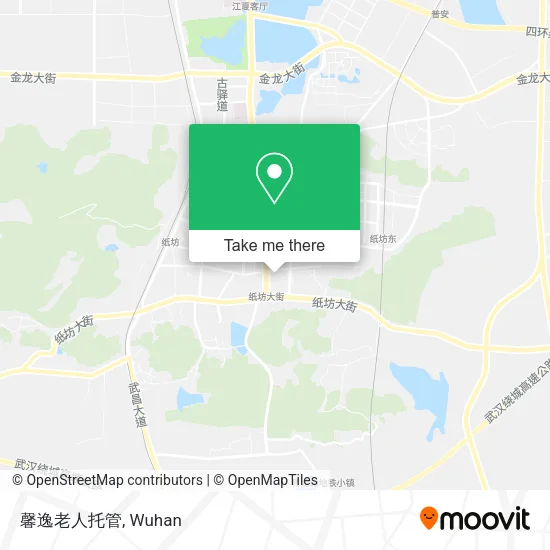馨逸老人托管 map