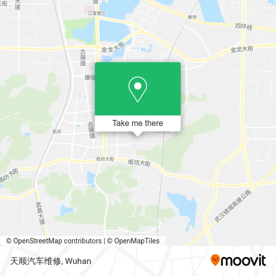 天顺汽车维修 map