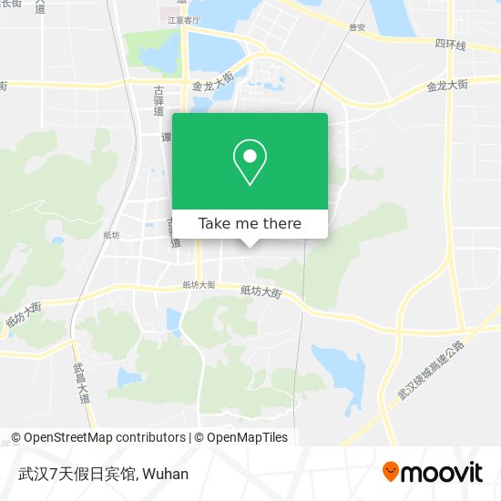 武汉7天假日宾馆 map
