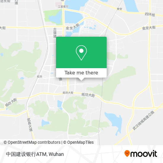 中国建设银行ATM map