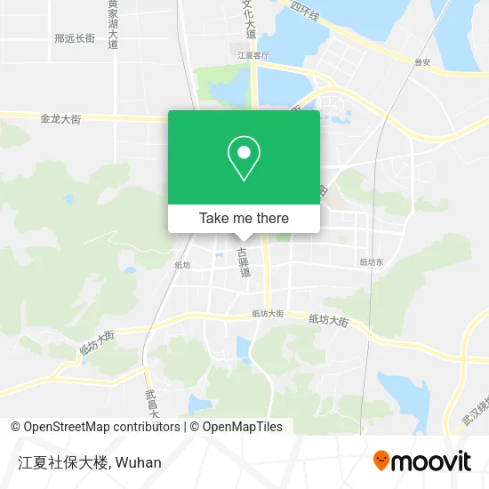 江夏社保大楼 map