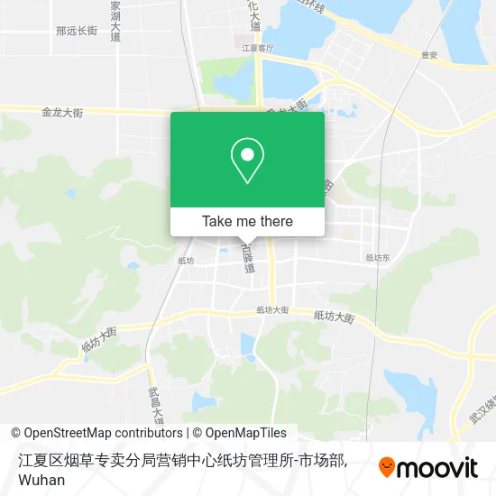江夏区烟草专卖分局营销中心纸坊管理所-市场部 map