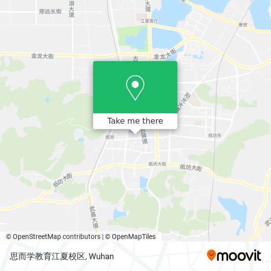 思而学教育江夏校区 map