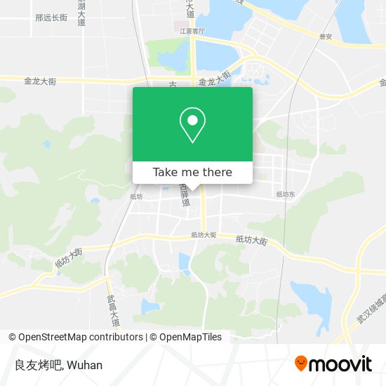 良友烤吧 map