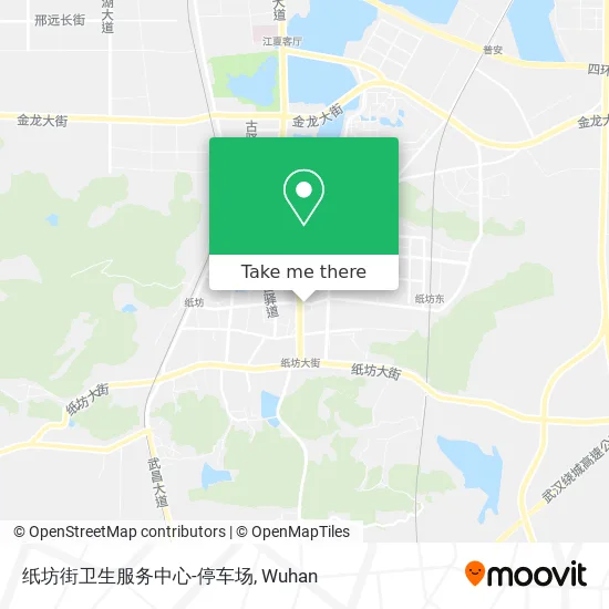 纸坊街卫生服务中心-停车场 map