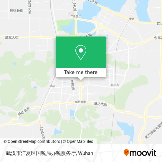 武汉市江夏区国税局办税服务厅 map