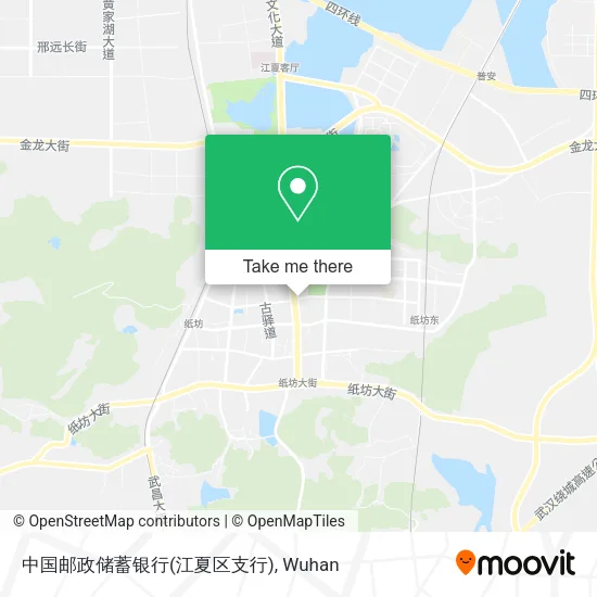 中国邮政储蓄银行(江夏区支行) map