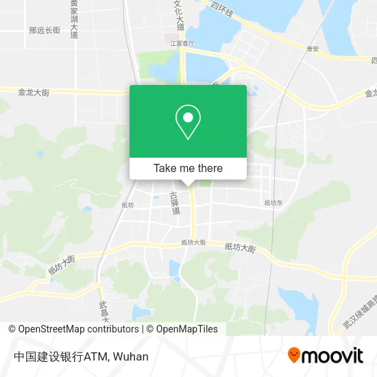 中国建设银行ATM map
