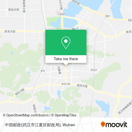 中国邮政(武汉市江夏区邮政局) map