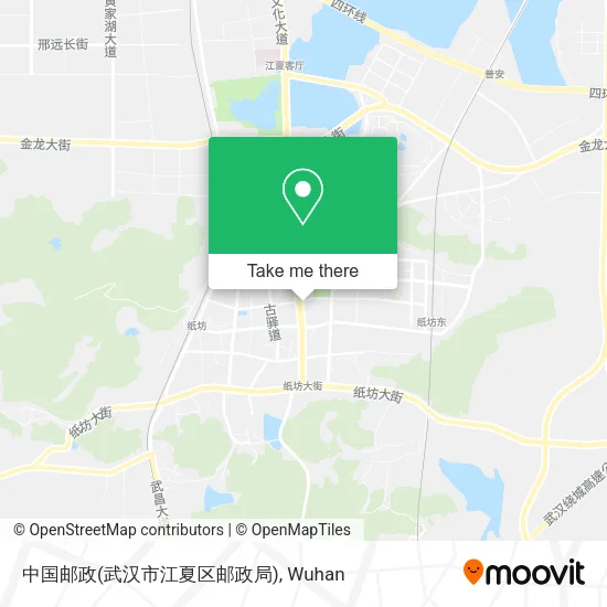 中国邮政(武汉市江夏区邮政局) map