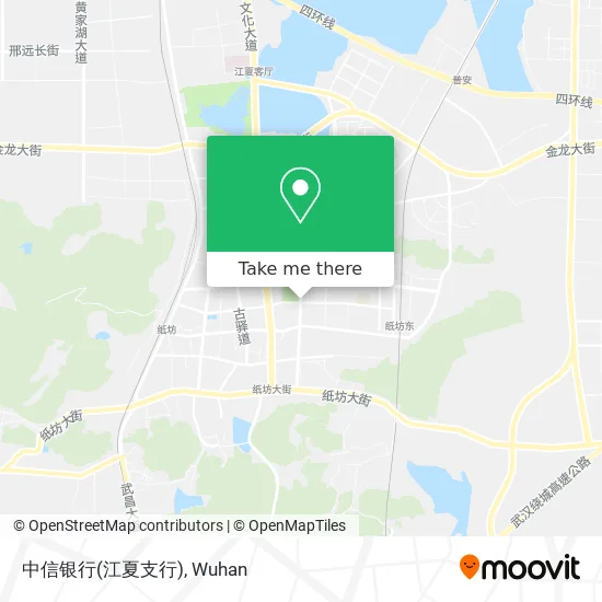 中信银行(江夏支行) map