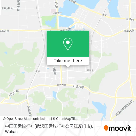 中国国际旅行社(武汉国际旅行社公司江厦门市) map