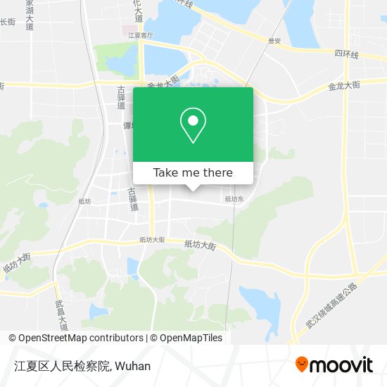 江夏区人民检察院 map