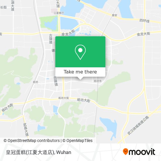 皇冠蛋糕(江夏大道店) map