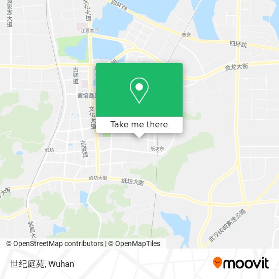 世纪庭苑 map