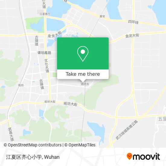 江夏区齐心小学 map