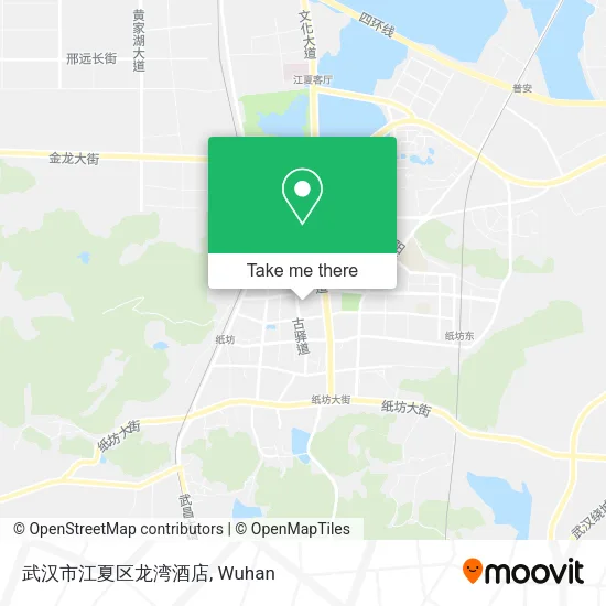 武汉市江夏区龙湾酒店 map