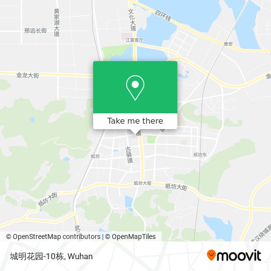 城明花园-10栋 map