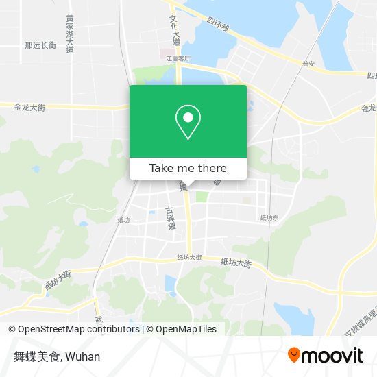舞蝶美食 map