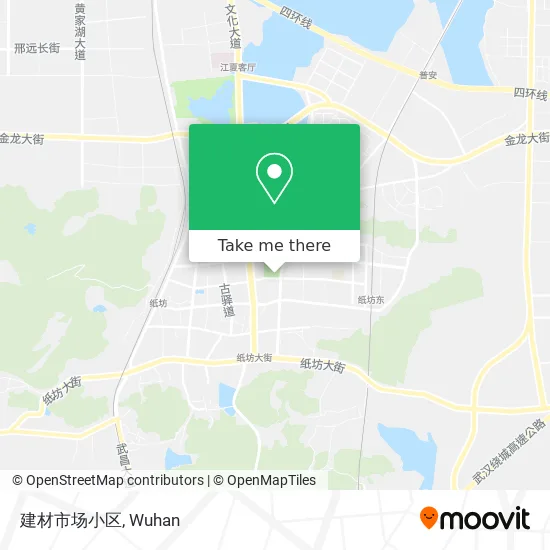 建材市场小区 map