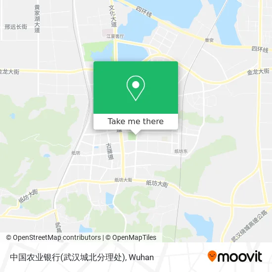 中国农业银行(武汉城北分理处) map