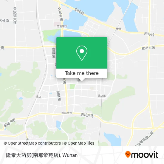 隆泰大药房(南郡帝苑店) map