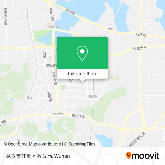 武汉市江夏区教育局 map