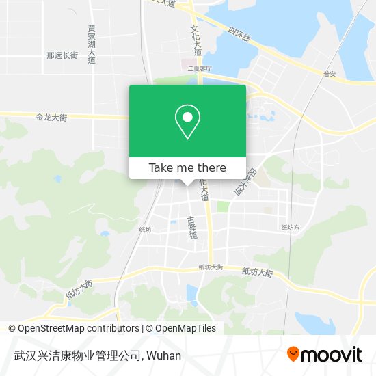 武汉兴洁康物业管理公司 map